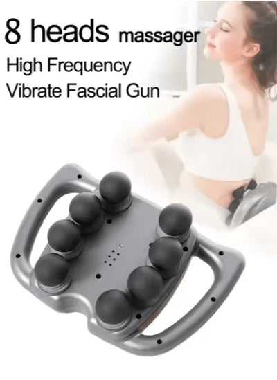 8D Deep Tissue Massage Gun (WNK-569): Quiet, Portable Muscle Recovery