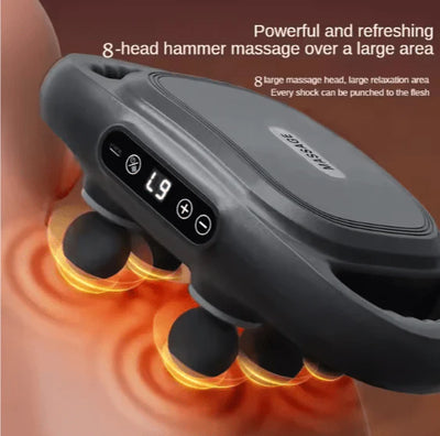 8D Deep Tissue Massage Gun (WNK-569): Quiet, Portable Muscle Recovery