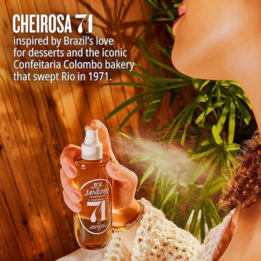 Sol de Janeiro Cheirosa Hair & Body Perfume Mist (240ml) – Iconic Brazilian Scents