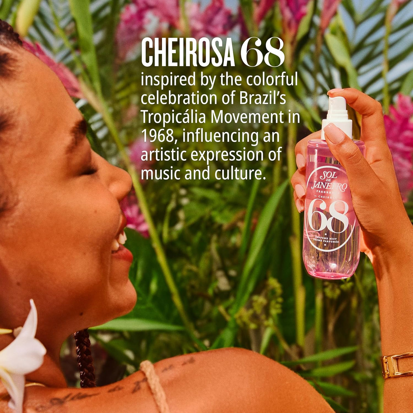 Sol de Janeiro Cheirosa Hair & Body Perfume Mist (240ml) – Iconic Brazilian Scents