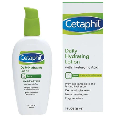 Cetaphil Daily Hydrating Lotion (88ml): Lightweight Moisture for a Healthy Glow