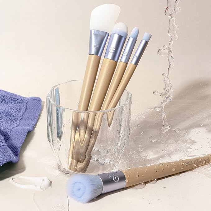 EcoTools Elements Hydro-Glow Kit (5-Piece): Hygienic Skincare Brush Set