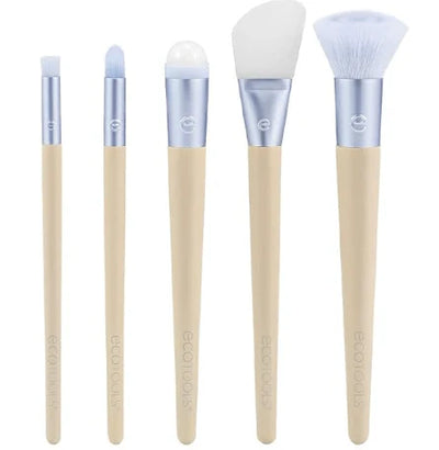 EcoTools Elements Hydro-Glow Kit (5-Piece): Hygienic Skincare Brush Set