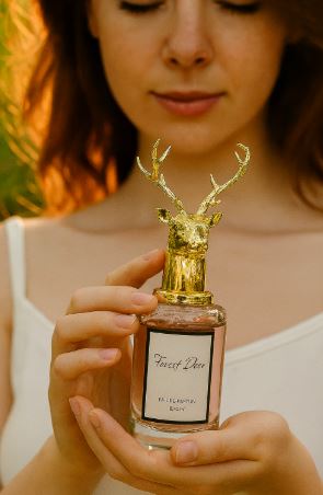 Forest Deer Eau de Parfum (70ml): Luxury Scent with Sculpted Golden Cap