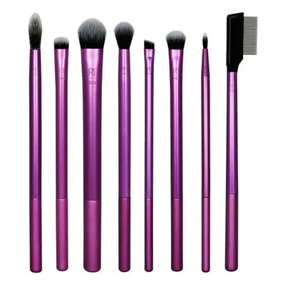 Real Techniques Everyday Eye Essentials Set (8-Piece): Pro Brushes for Every Look