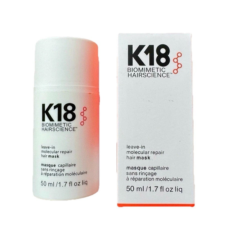K18 Leave-In Molecular Repair Mask: Ultimate Damage Reversal (50ml)